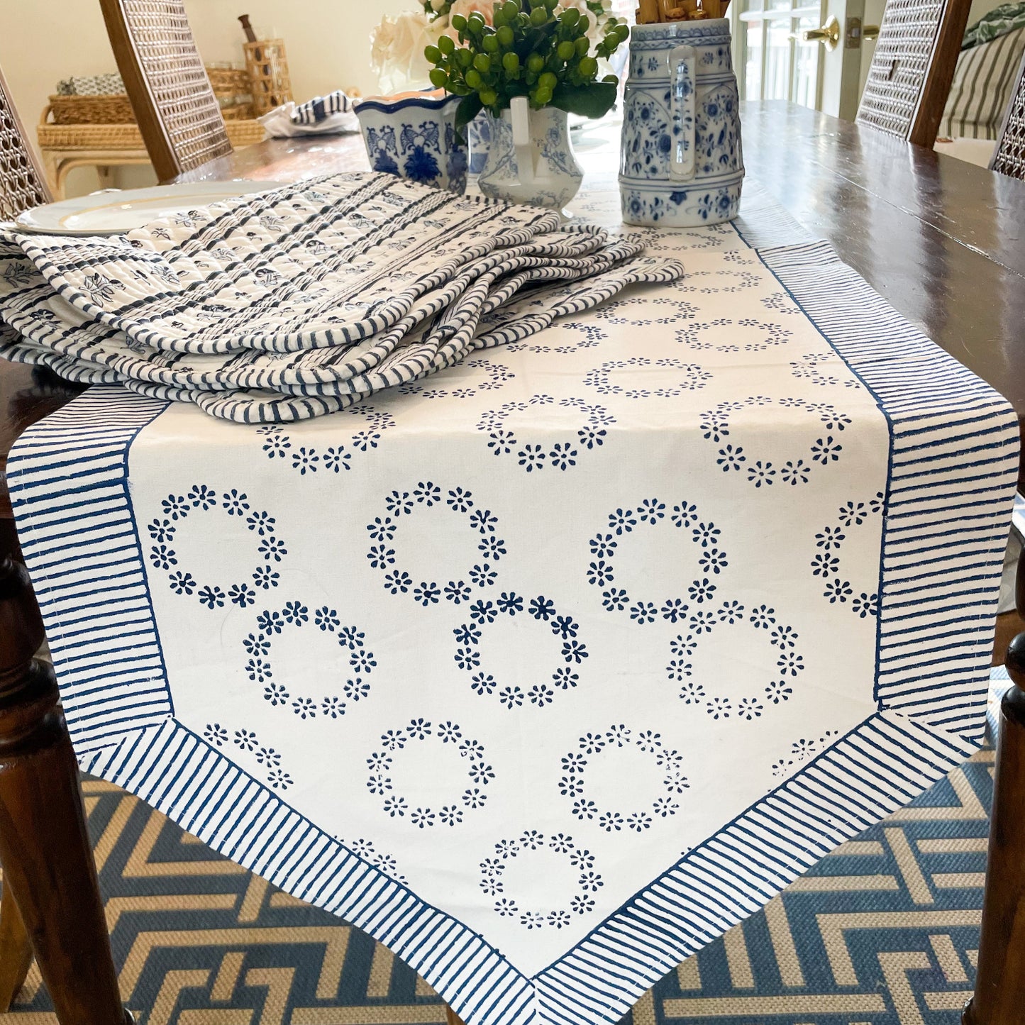 immaculata table runner