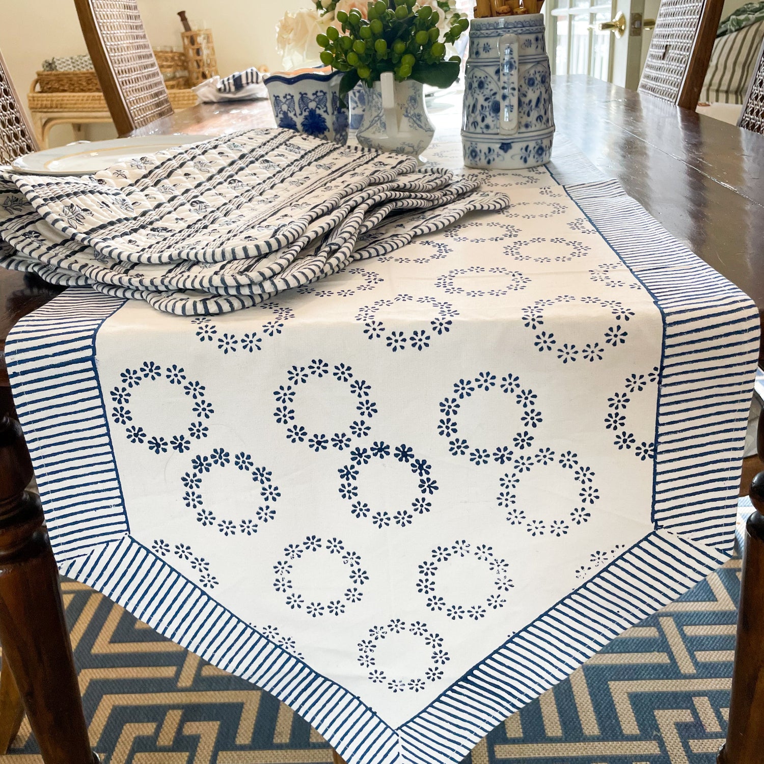 immaculata table runner