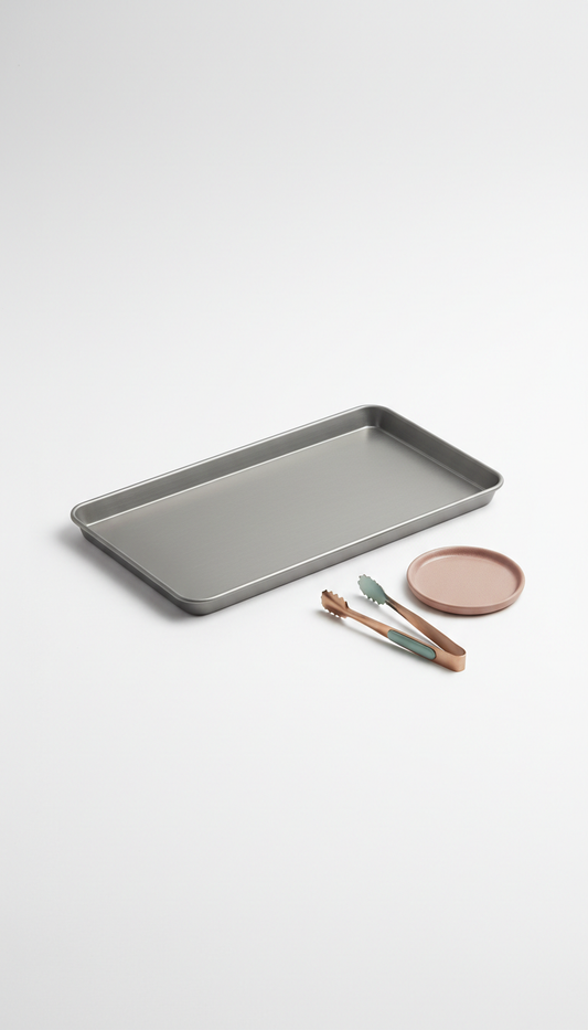 Minimalist Oak Tray Table