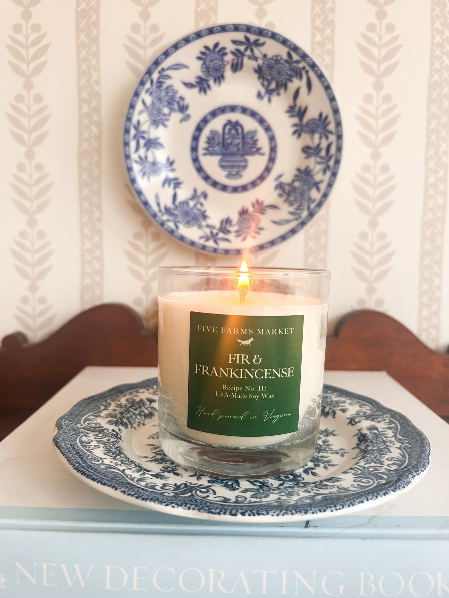 8 oz Scented Candle | Fir & Frankincense