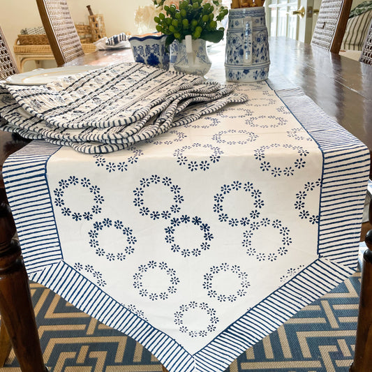 immaculata table runner